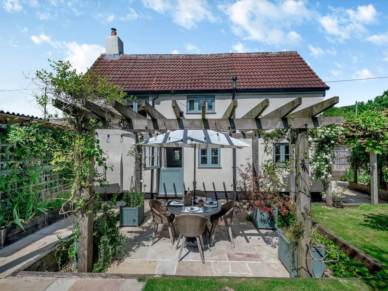 Foto 13 von 24: Cottage für 2 Personen mit Garten