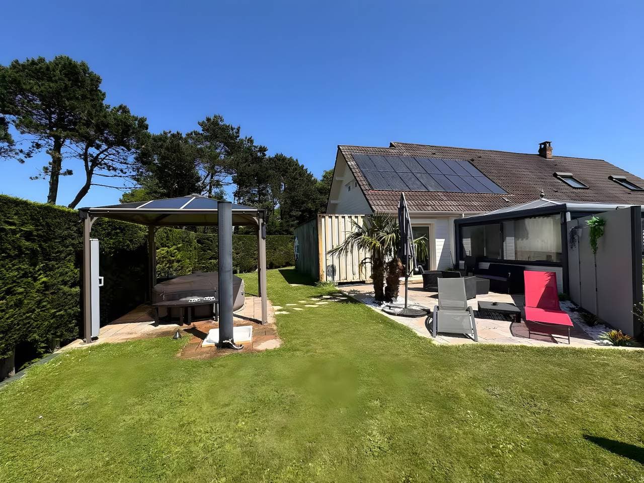 Foto 2 von 24: Ferienhaus 'Gîte Bord de Mer' mit Meerblick, privater Terrasse und WLAN