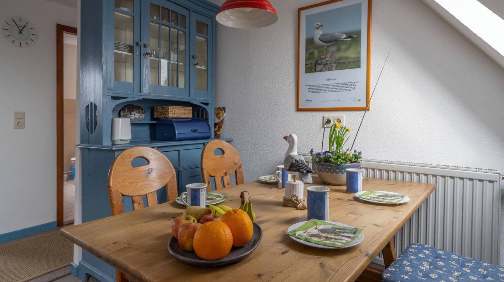 Foto 2 von 12: Ferienwohnung Silbermöwe mit Gemeinschaftsterrasse, Gemeinschaftsgarten und Wi-Fi