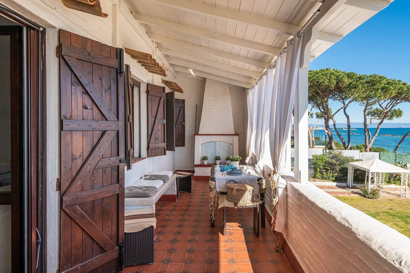 Foto 5 von 28: Ferienhaus "Nicoleup" mit Meerblick, Terrasse & Gemeinschaftsgarten