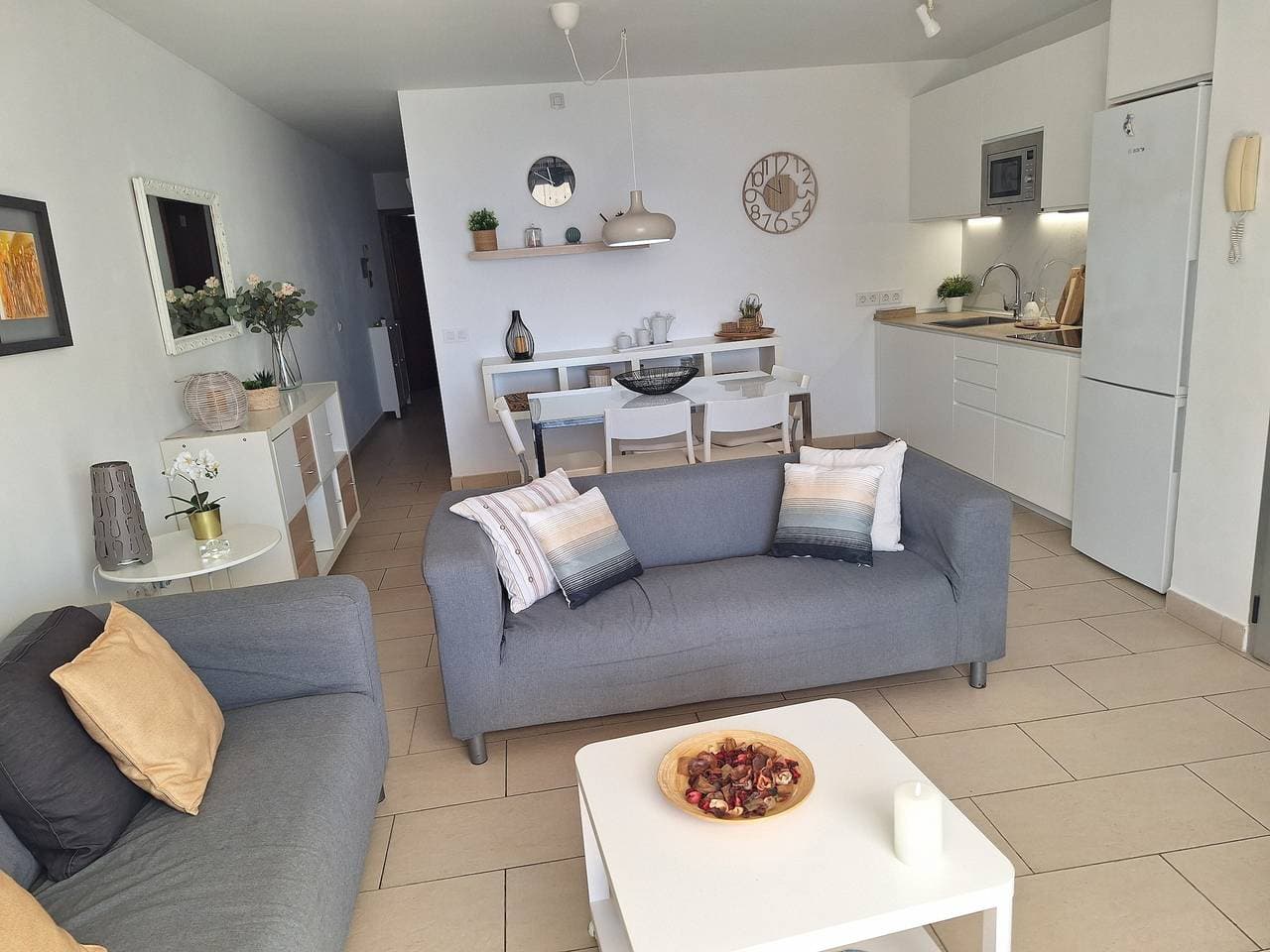 Foto 3 von 19: Ferienwohnung Arenas del Porís mit Meerblick und Gemeinschaftspool