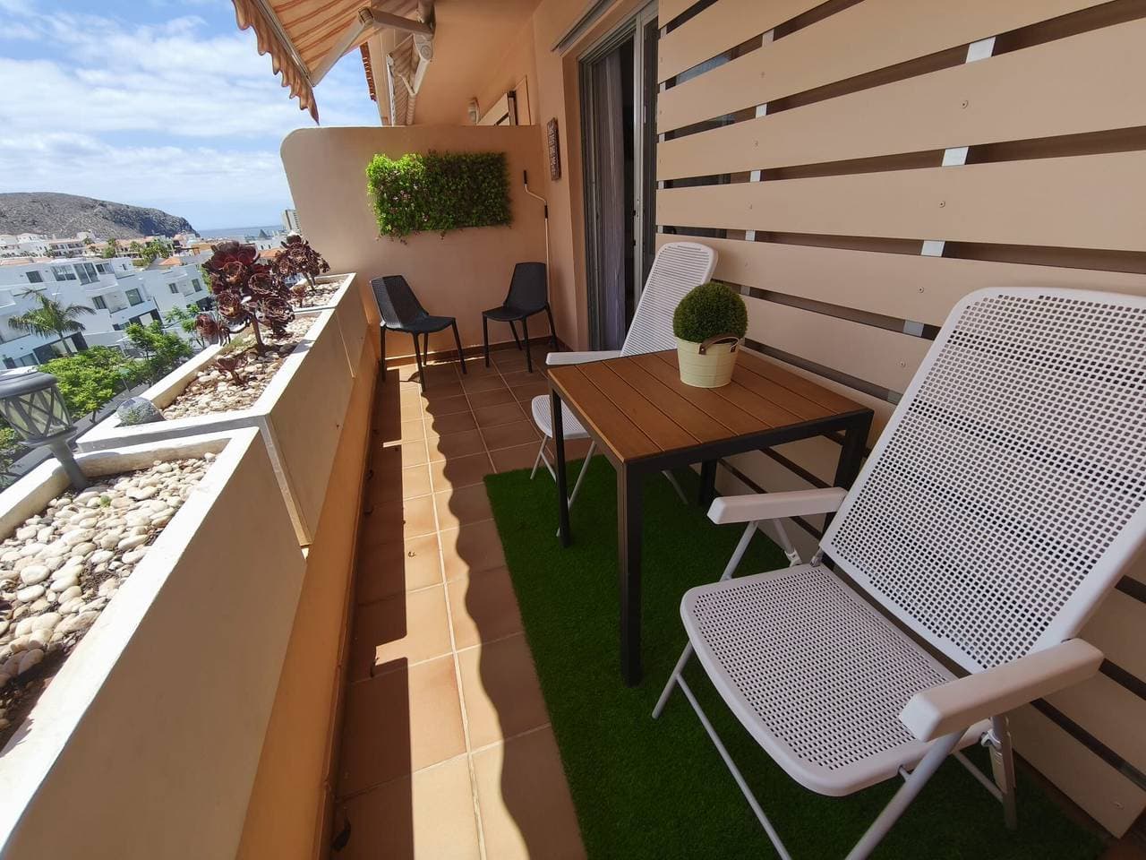 Foto 13 von 17: Ferienwohnung 'Ático Los Seres' mit Meerblick, privater Terrasse und WLAN
