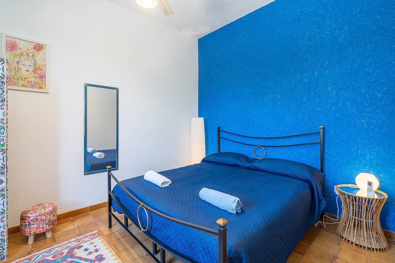 Foto 9 von 28: Apartment 'Villa Dünya Ospitalità Siciliana' mit privatem Pool, Terrasse und Klimaanlage
