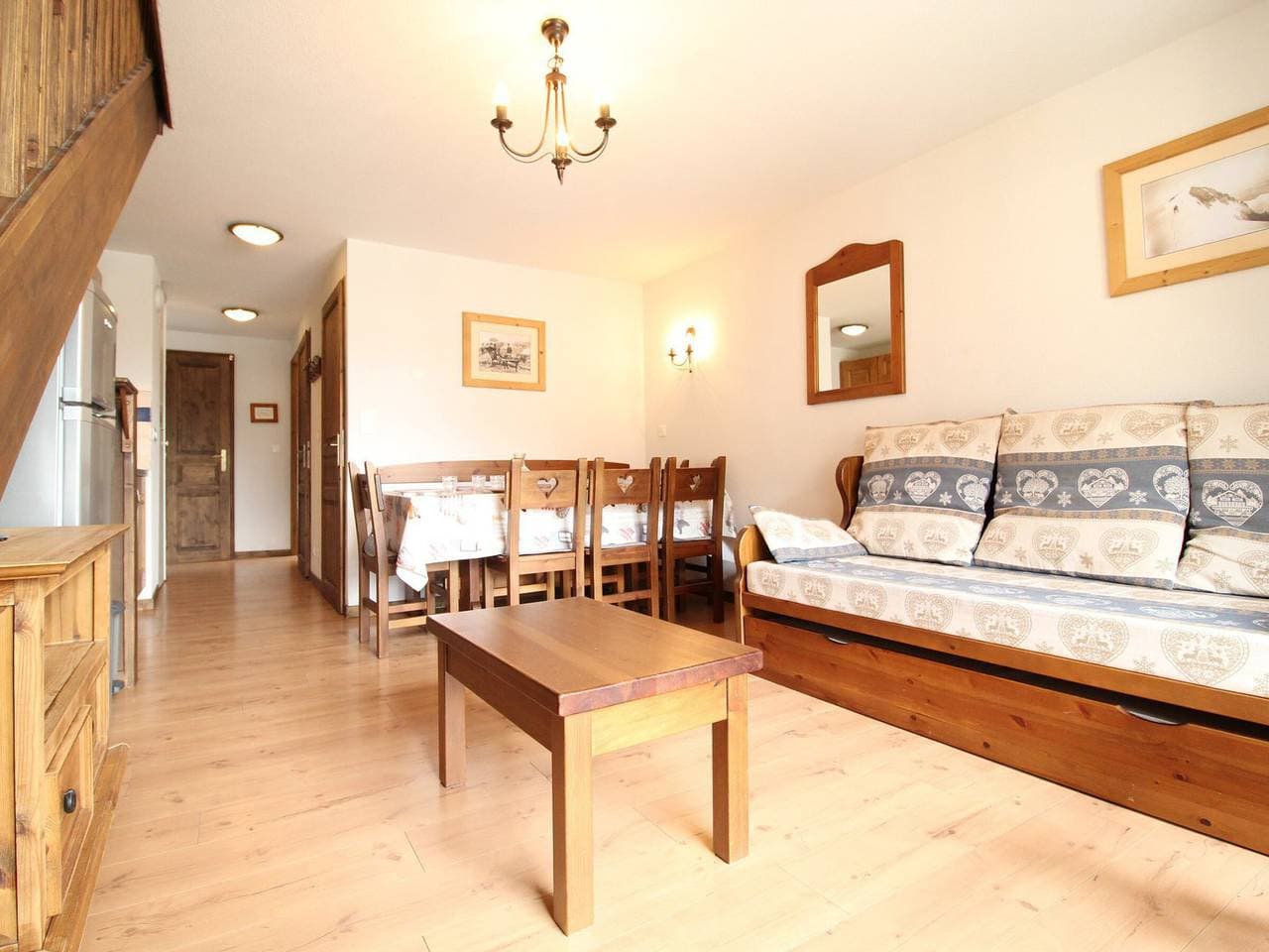 Duplex mit 3 Schlafzimmern für 8 Personen in Aussois 1