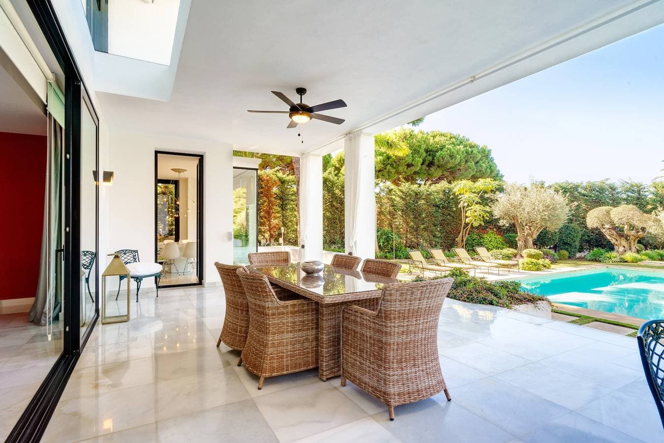 Foto 10 von 34: Villa 'Hacienda Las Chapas' mit privatem Pool, WLAN und Klimaanlage