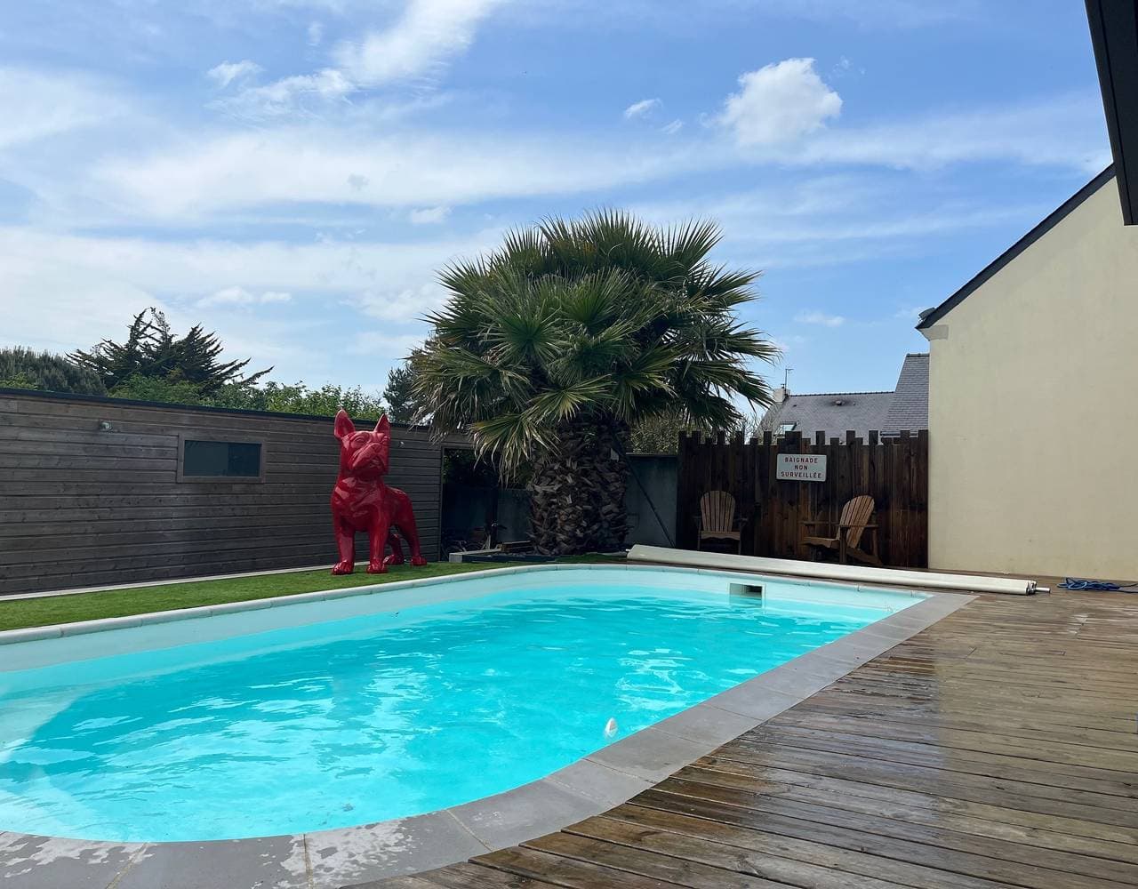 Foto 7 von 24: Ferienhaus für 8 Personen mit Garten