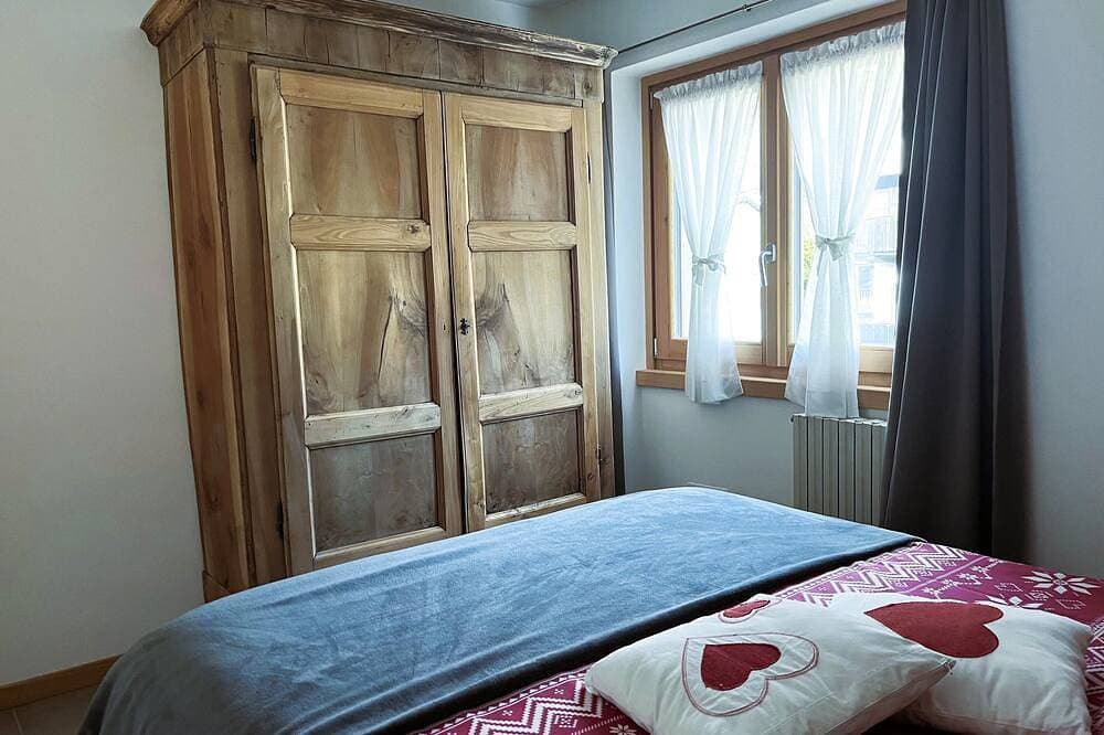 Foto 7 von 29: Temelin Apartment - 8 beds Via Funivie 63 Bormio Stelvio Slope view