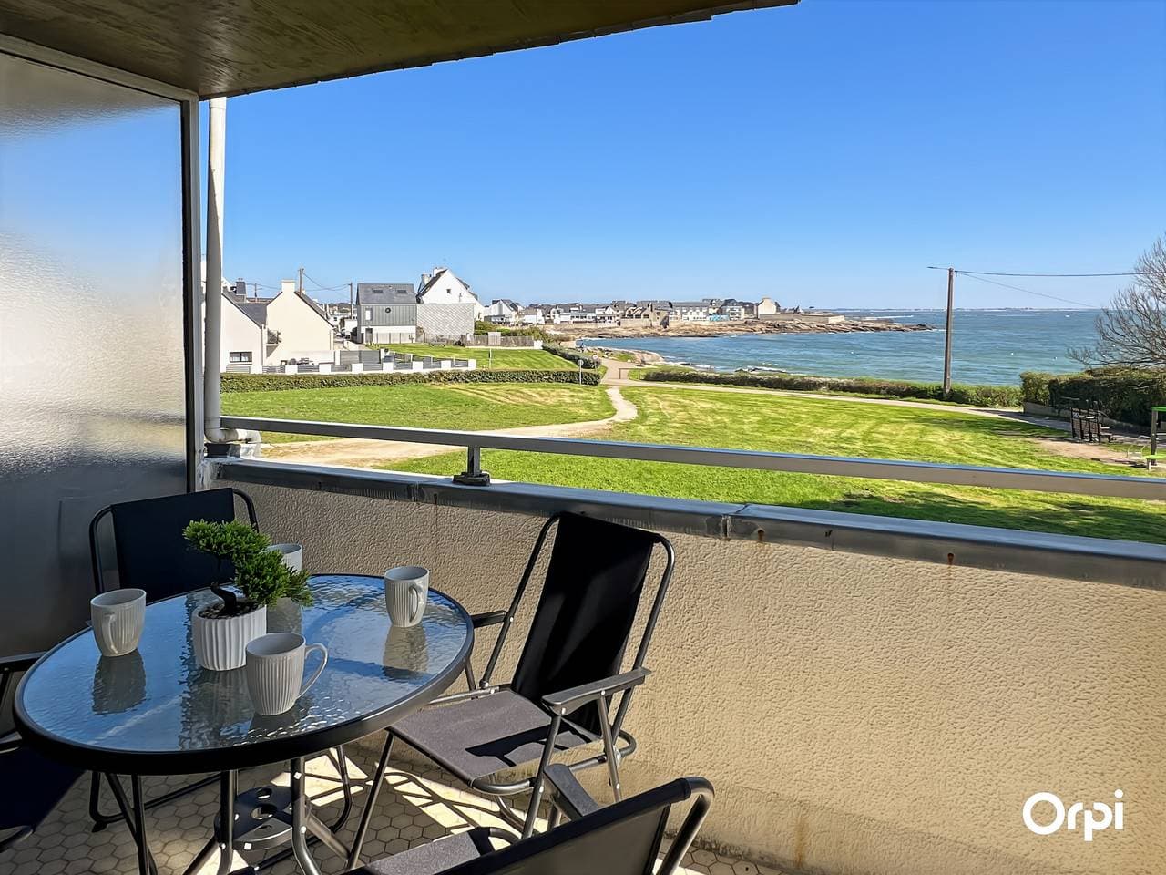 Ploemeur T2 mit Balkon, Garage 30m zum Strand 1