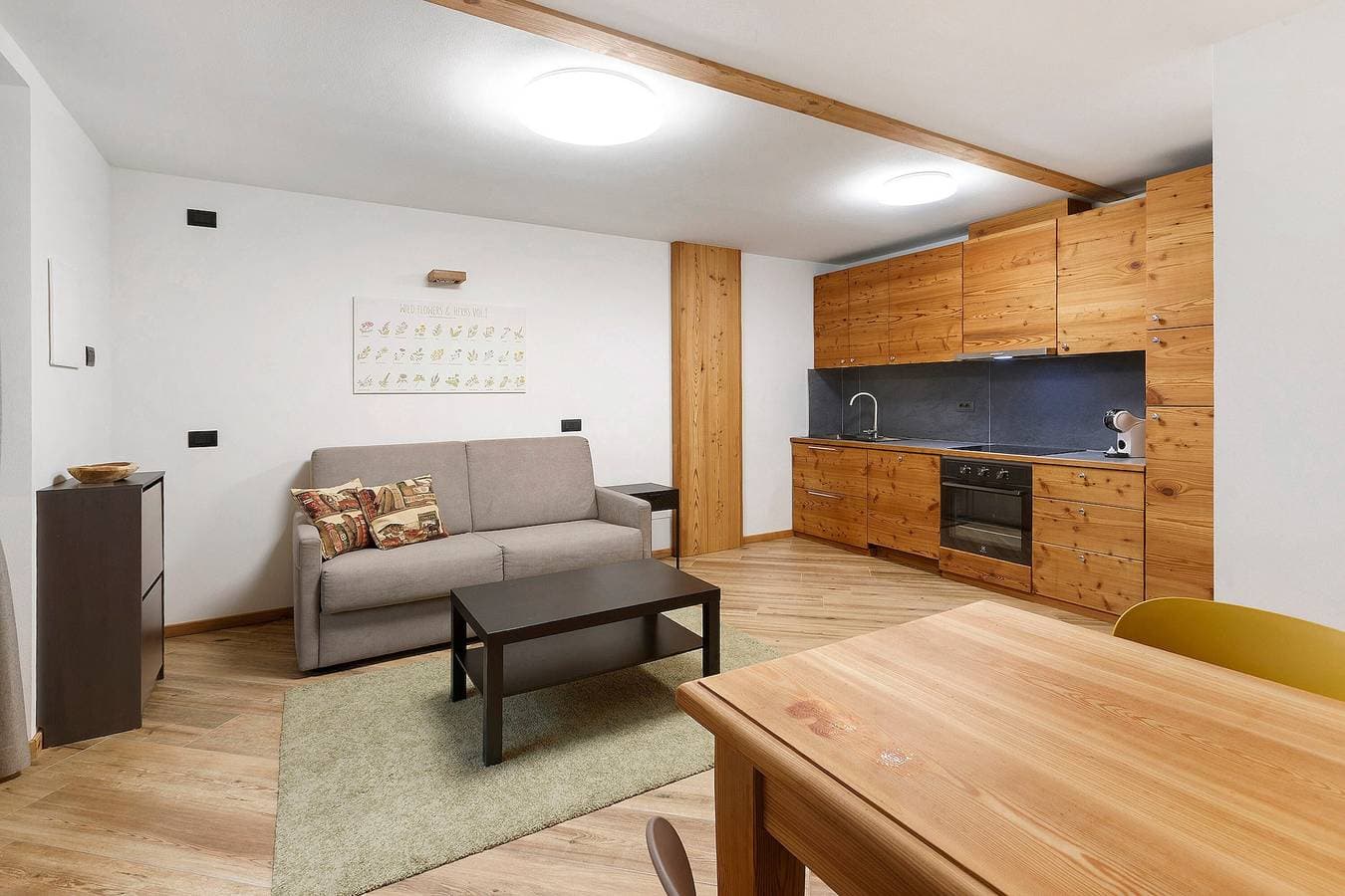 Foto 5 von 23: Apartment Via Livigno mit Bergblick, Balkon und WLAN