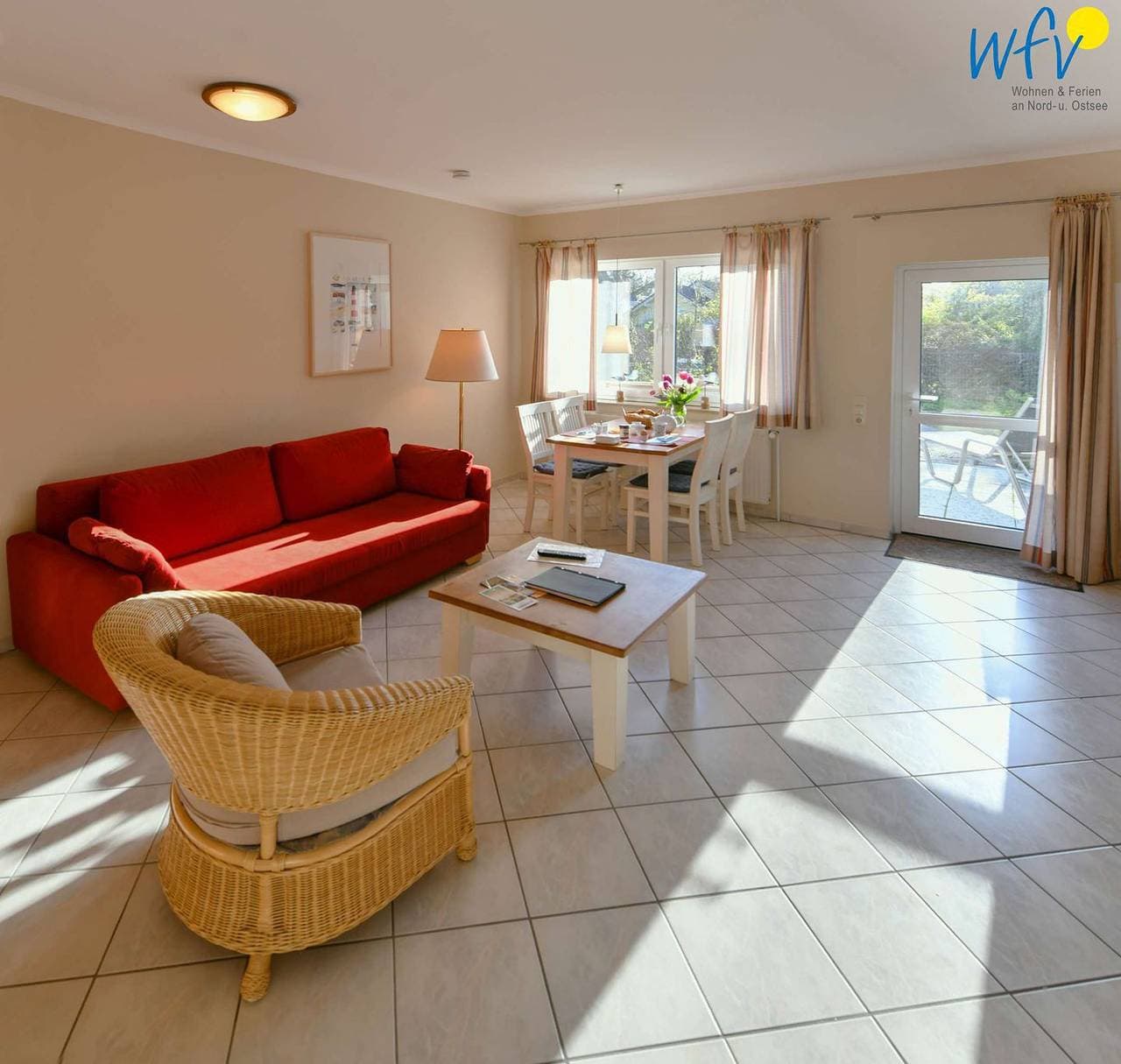 Foto 3 von 43: „Gemütliche Ferienwohnung mit Terrasse nahe der Ostsee!“