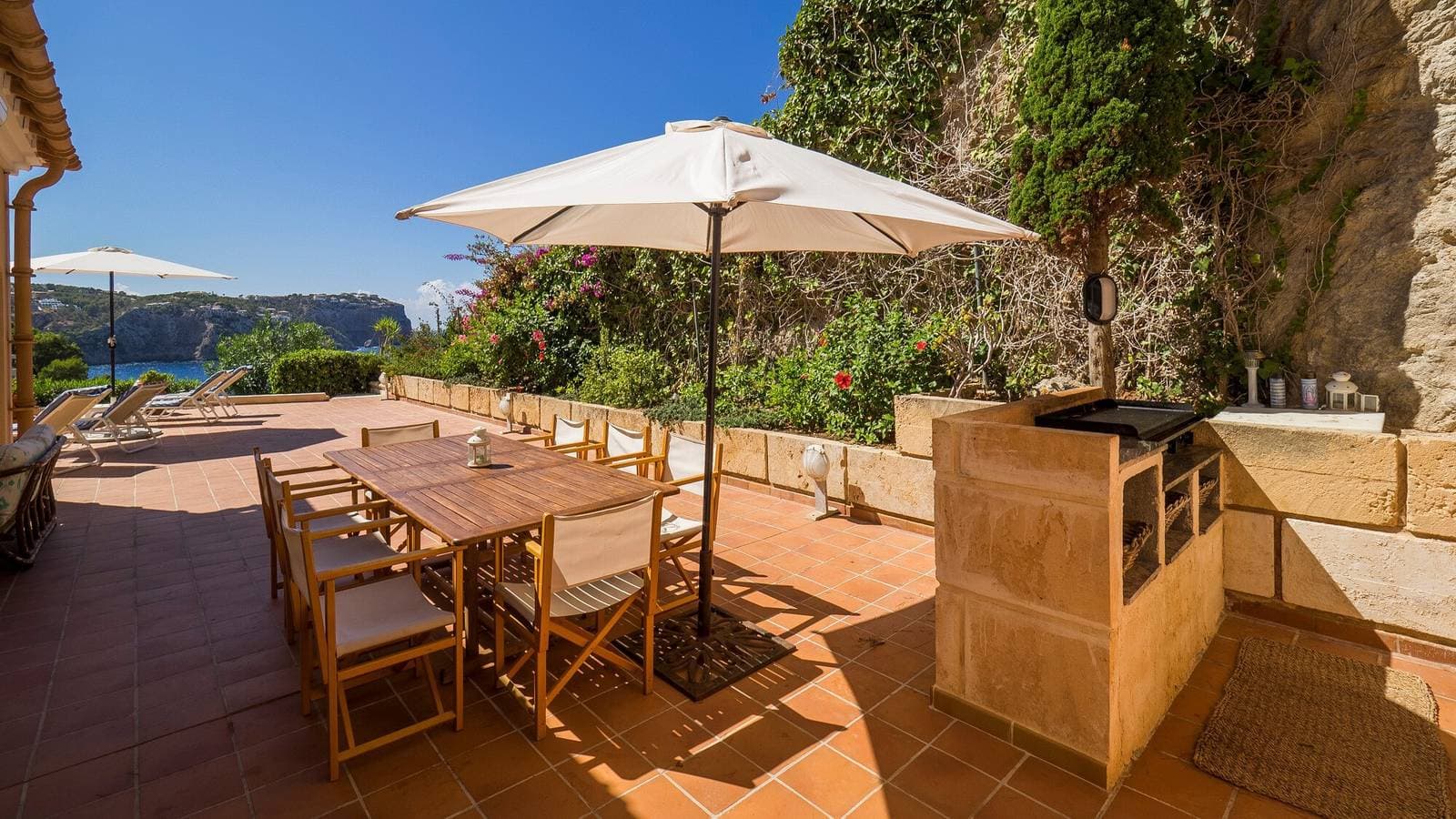 Foto 8 von 30: Ferienhaus 'Villa Ichtys in Cala Moragues' mit Meerblick, WLAN und Klimaanlage