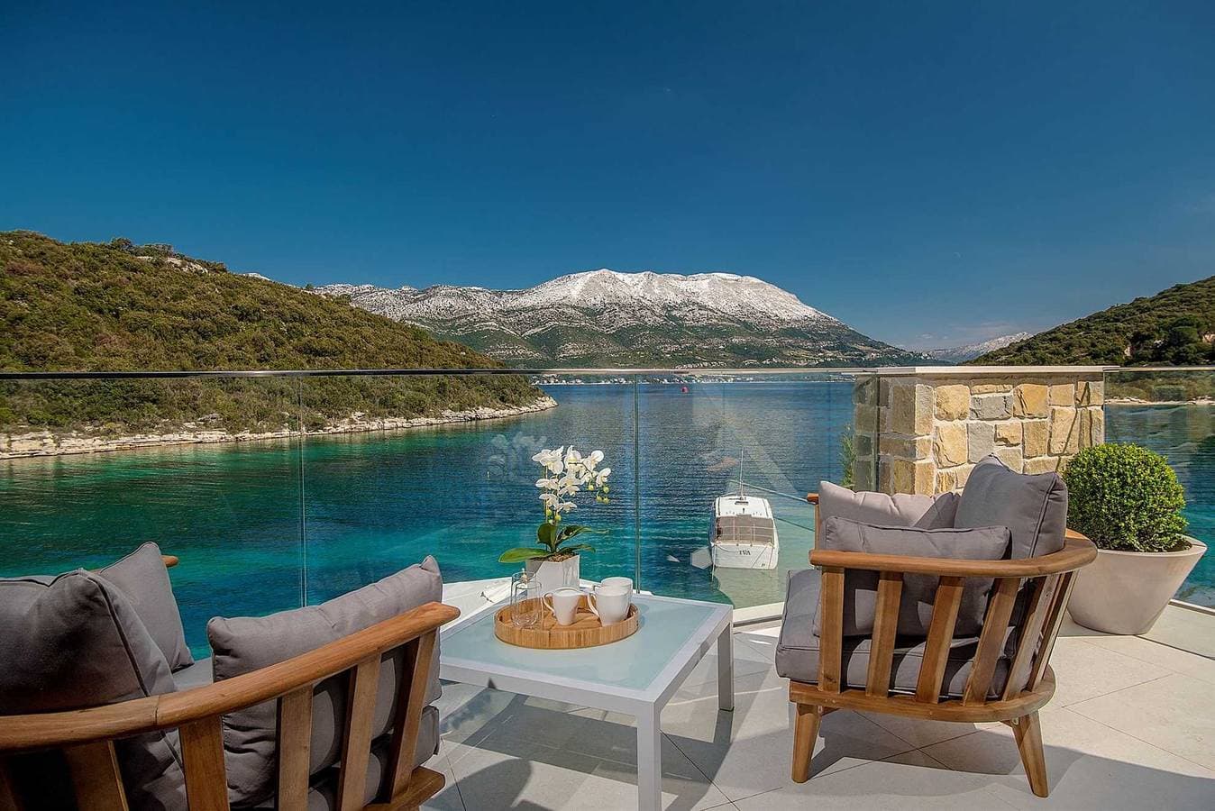 Foto 10 von 46: Luxusvilla Korcula Supreme mit Pool