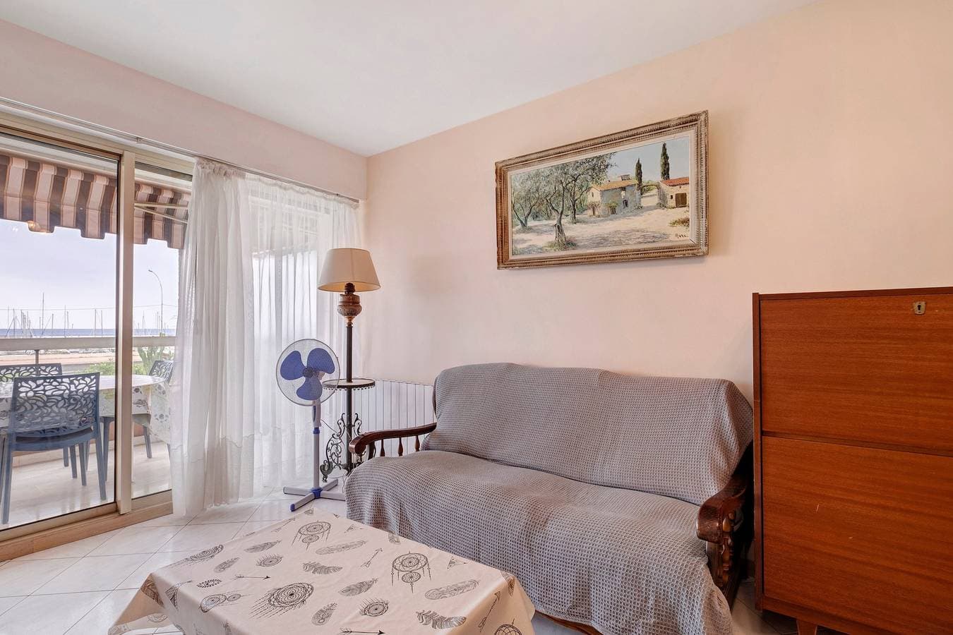 Foto 5 von 25: Ferienwohnung 'Appart – Pool und Blick auf den Hafen' mit Meerblick, Gemeinschaftspool & WLAN