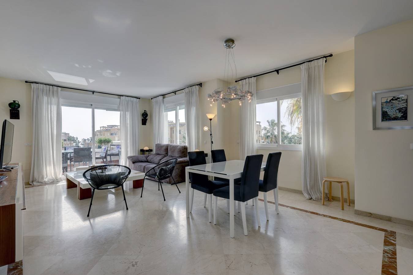 Foto 5 von 25: Ferienwohnung Costalita mit Meerblick, Terrasse, Gemeinschaftspool und WLAN