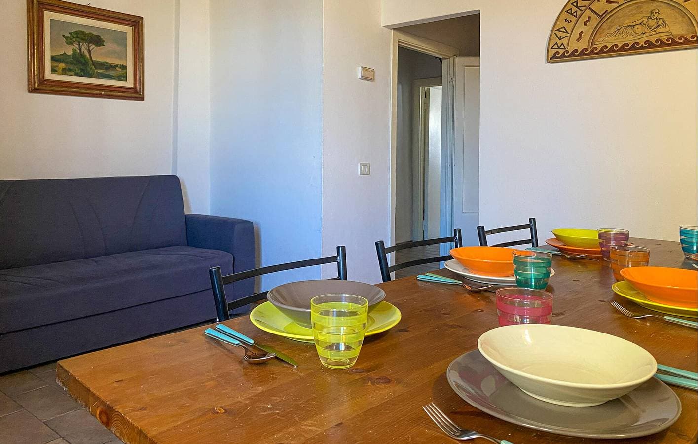 Foto 5 von 25: Gemütliche Wohnung in Murlo mit WLAN und Parkplatz.