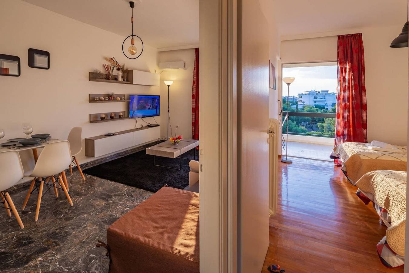 Foto 9 von 12: Ferienwohnung für 5 Personen mit Balkon