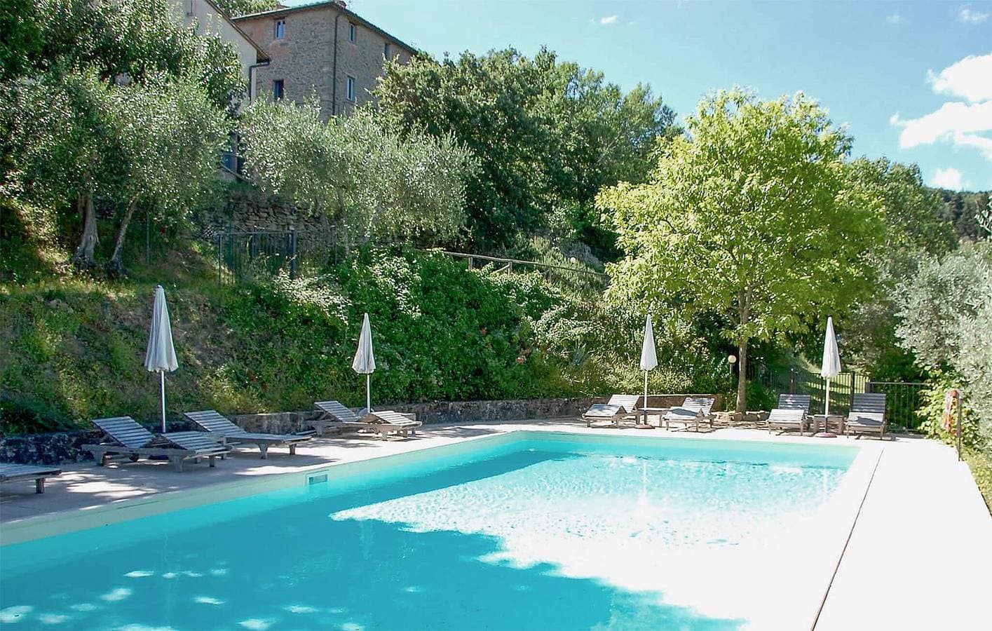 Foto 10 von 35: Idyllische 90 qm große Ferienwohnung mit Parkplatz, Garten und Pool in Paciano