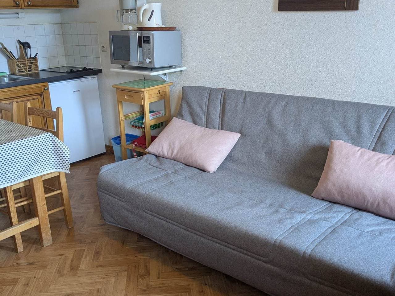 Funktionales Studio an der Piste mit Balkon 1