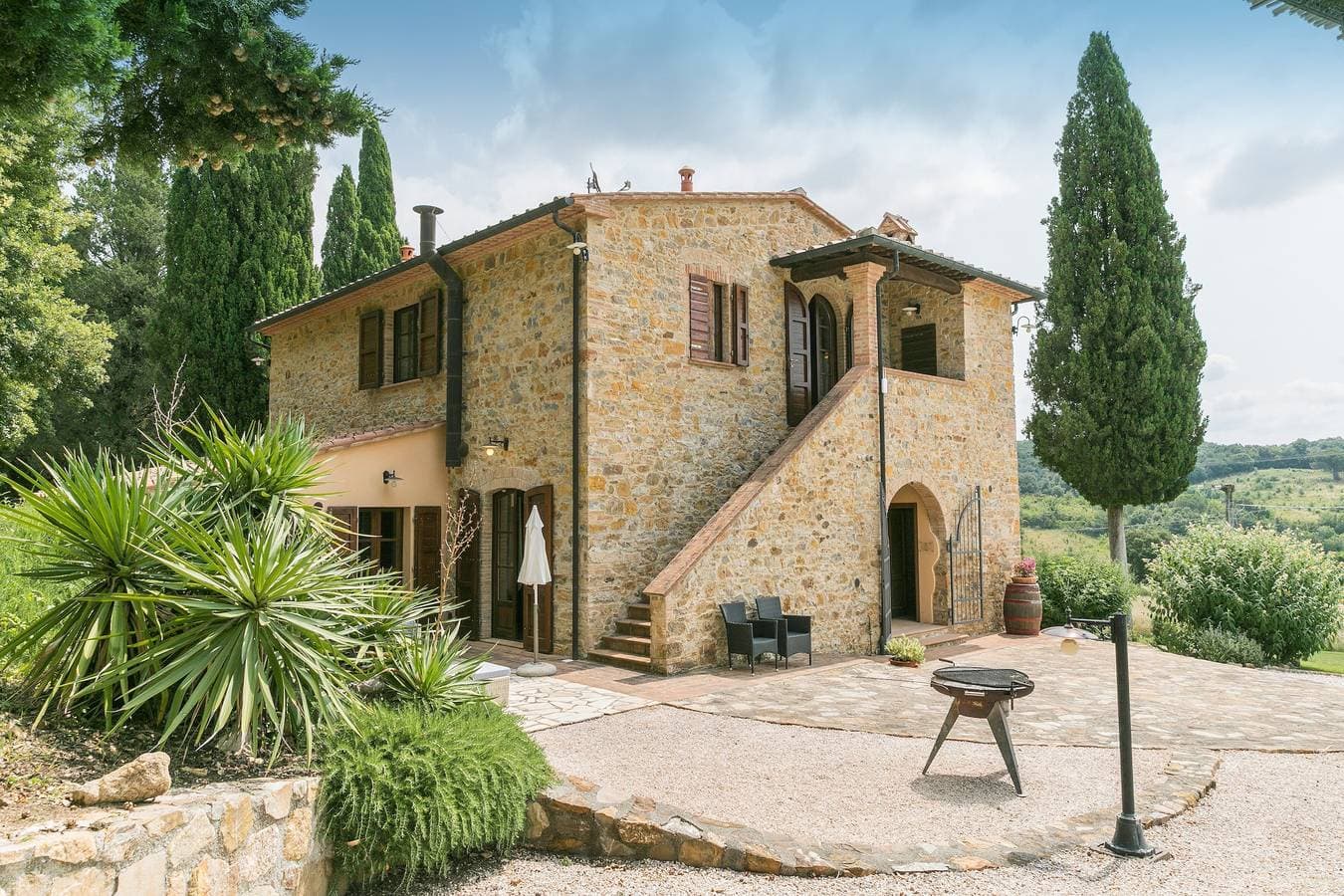 Foto 10 von 45: Villa Podere Cafaggio mit privatem Pool, privater Terrasse und Klimaanlage