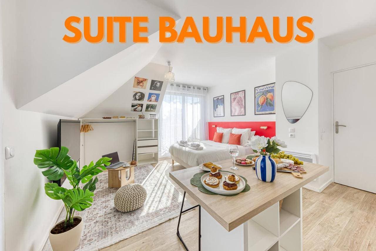 Suite Bauhaus - Proche Paris - Terrasse - Netflix 1