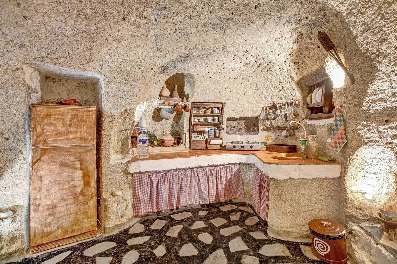 Foto 5 von 27: Haustierfreundliches Ferienhaus Casas Cueva Alfer 1 mit Meerblick, Garten und WLAN