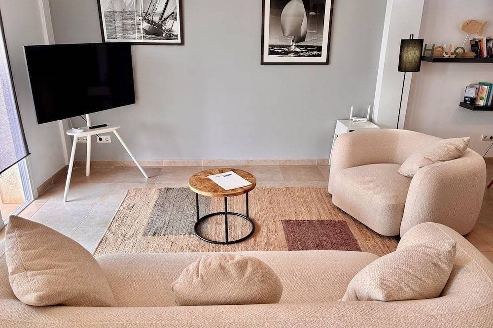 Foto 12 von 30: Dachgeschoss: private Terrassen, Wlan , Klima, Tvsat
