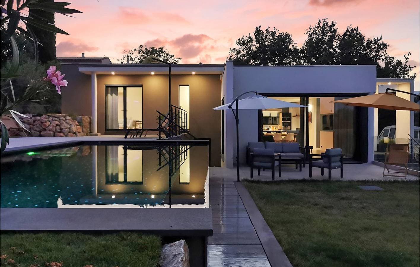 Foto 5 von 44: Luxuriöse 2BR Wohnung mit Pool und Parkplatz - Montauroux