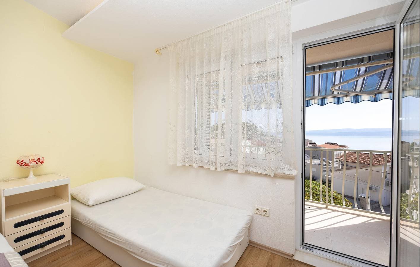 Foto 9 von 25: Apartment mit Meerblick, Wifi, AC, Pool und Terrasse