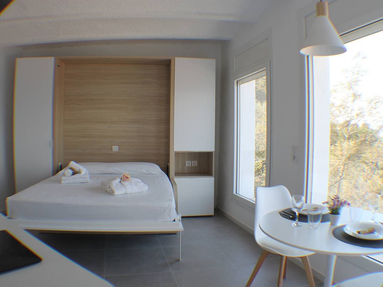 Foto 13 von 19: Modernes Studio in Roses für 2, Zugang zu Gemeinschaftspool