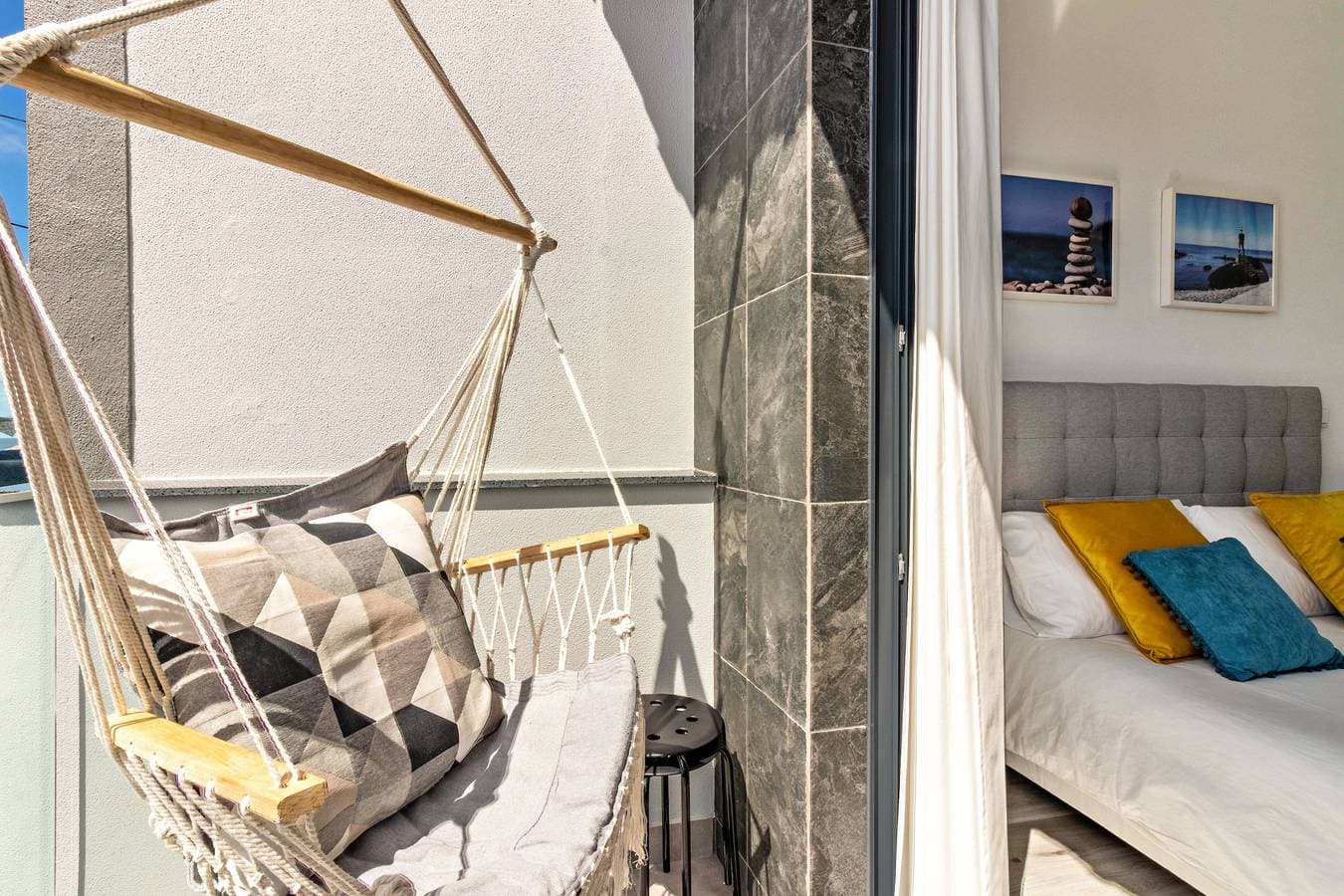 Foto 12 von 26: Ferienhaus 'Casa Homem Do Mar' mit Meerblick, Balkon und WLAN
