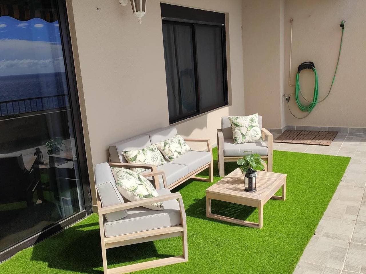 Foto 13 von 26: Ferienwohnung für 5 Personen mit Balkon/Terrasse