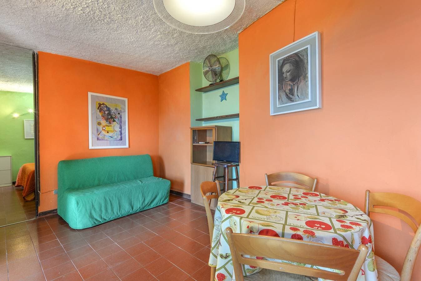 Foto 4 von 14: Appartamento Taccola – Agriturismo Cotetonda am Meer mit privater Terrasse