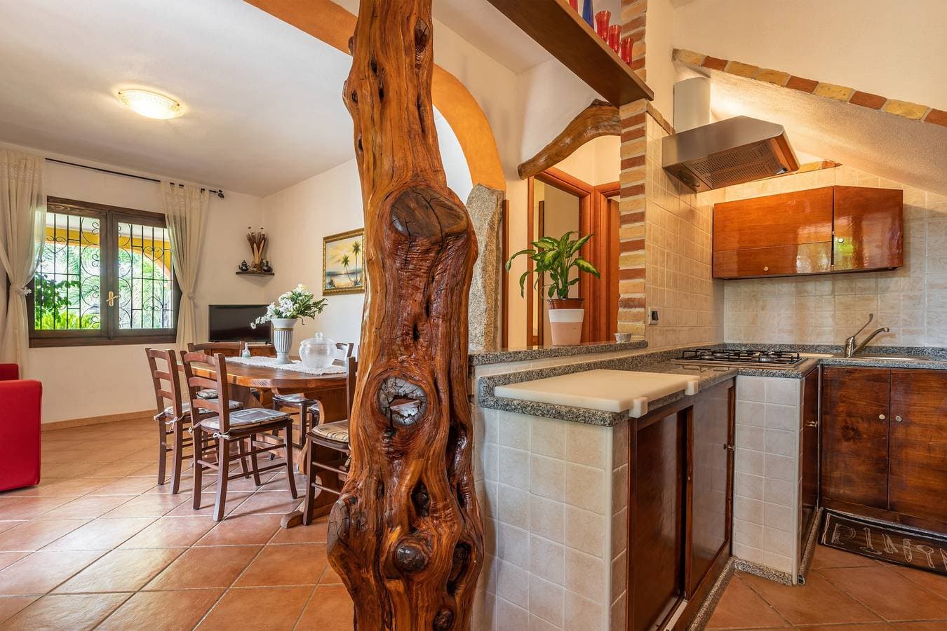 Foto 10 von 26: Ferienwohnung "Villa Mallus" mit Blick auf die Berge