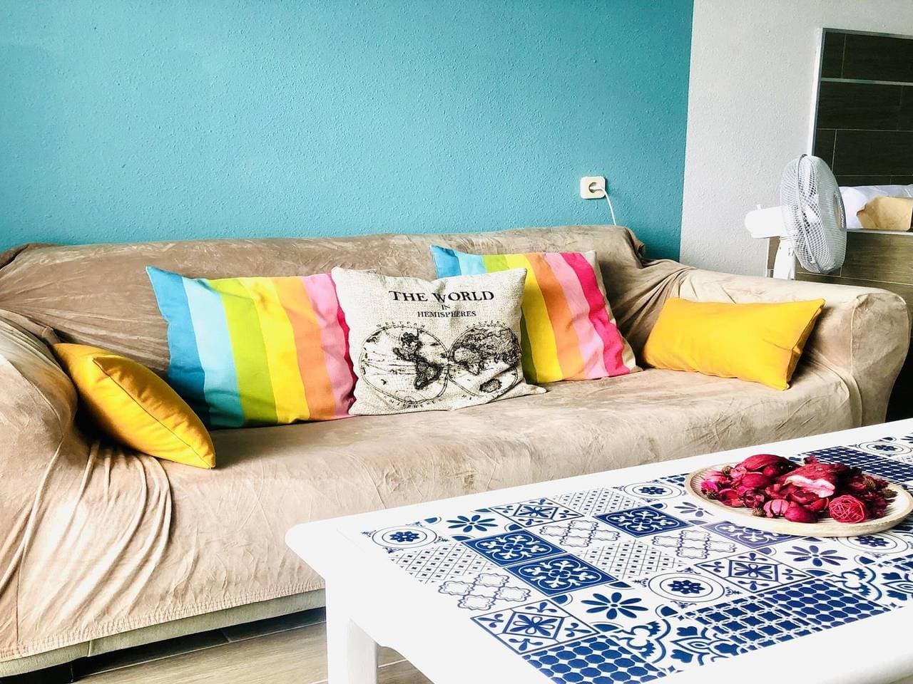Foto 4 von 25: Gemütliches Studio in Morro Jable mit super Wifi und Terrasse