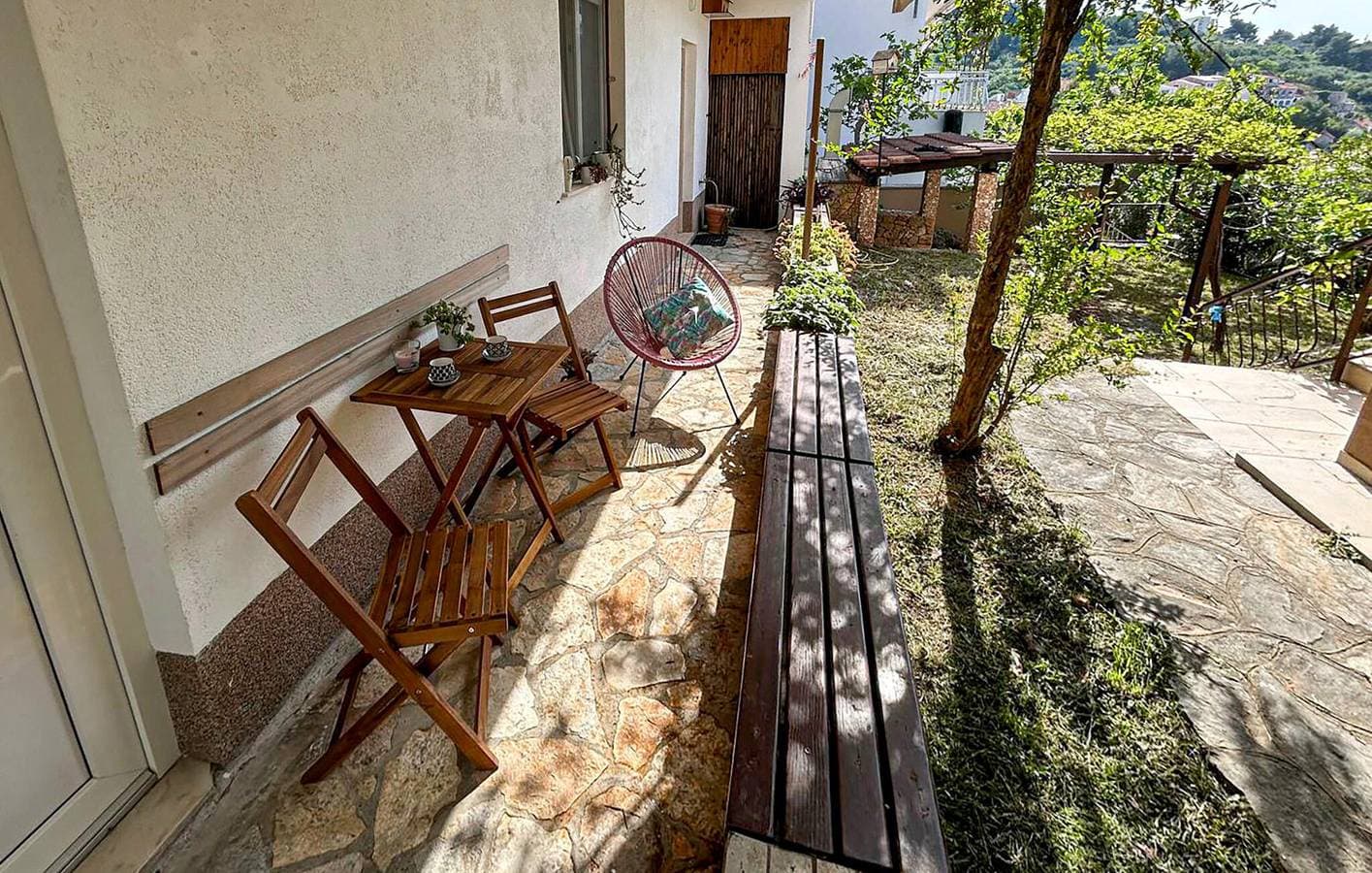 Foto 2 von 18: Gemütliche Ferienwohnung mit Terrasse, WLAN und Parkplatz, 900 m vom Strand entfernt