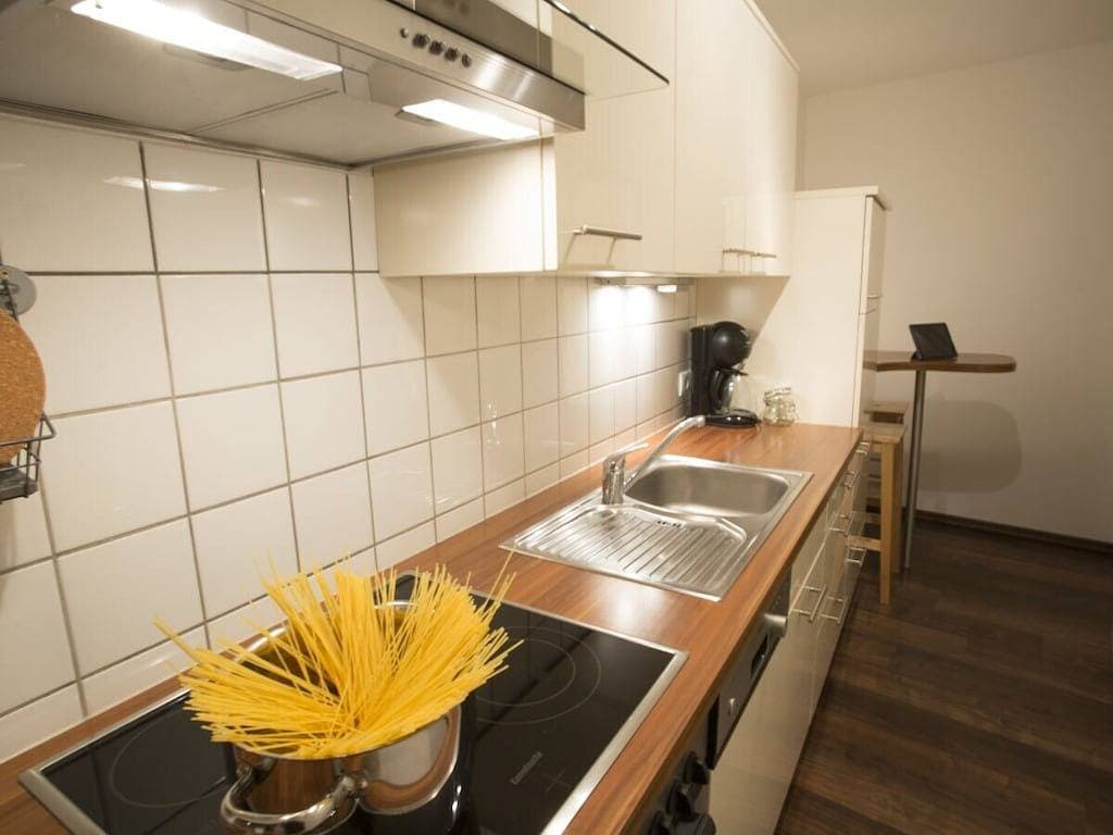 Foto 12 von 20: Gemütliche Ferienwohnung mit Küche, Terrasse und in der Nähe von Skipisten und Restaurants