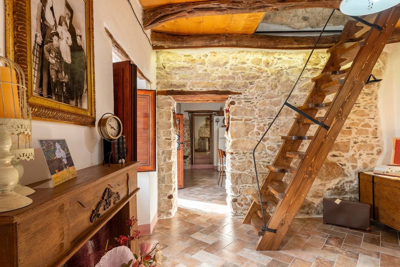 Foto 13 von 26: Ferienhaus 'Casa Della Nonna Nel Borgo' mit Bergblick, privatem Garten und Wi-Fi