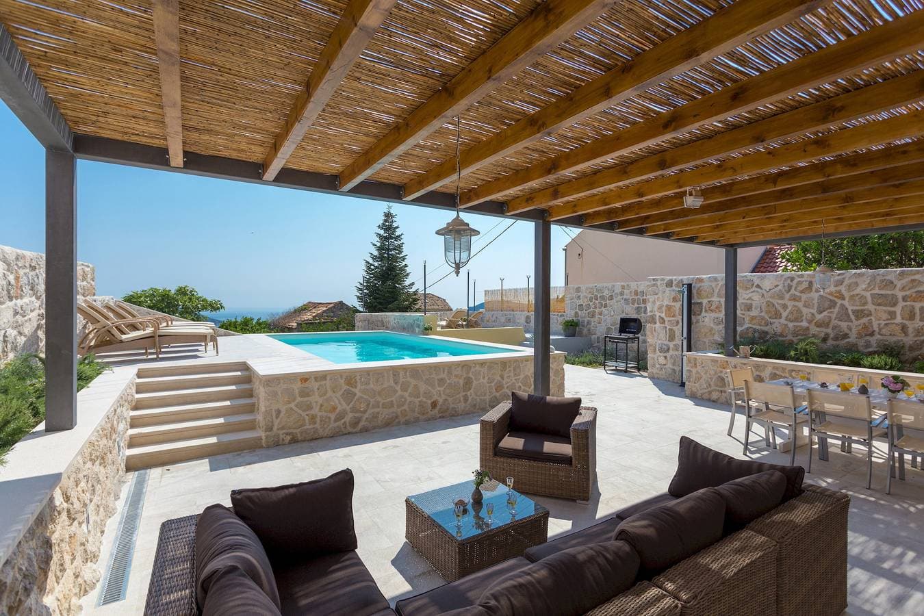 Foto 6 von 43: Villa für 7 Personen mit Meerblick