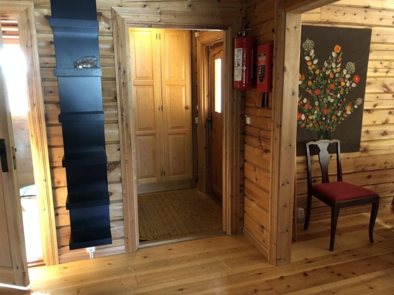 Foto 10 von 16: Schöne Ferienhaus-Blockhütte zwischen den See Bolmen und Unnen mit eigenem Boot