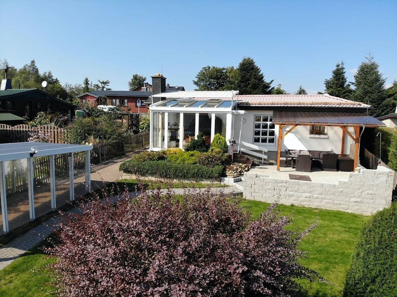 Ferienhaus Max mit Kamin in Thale-Friedrichsbrunn 1