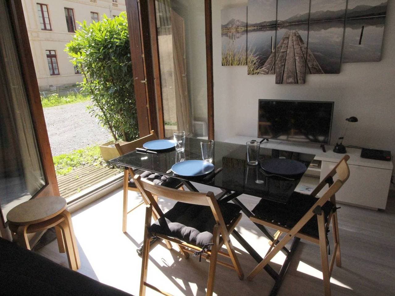 Foto 7 von 15: Erdgeschoss-Studio mit Garten, WLAN und Parkplatz, nahe Thermen und Seilbahn für 2/3 Personen