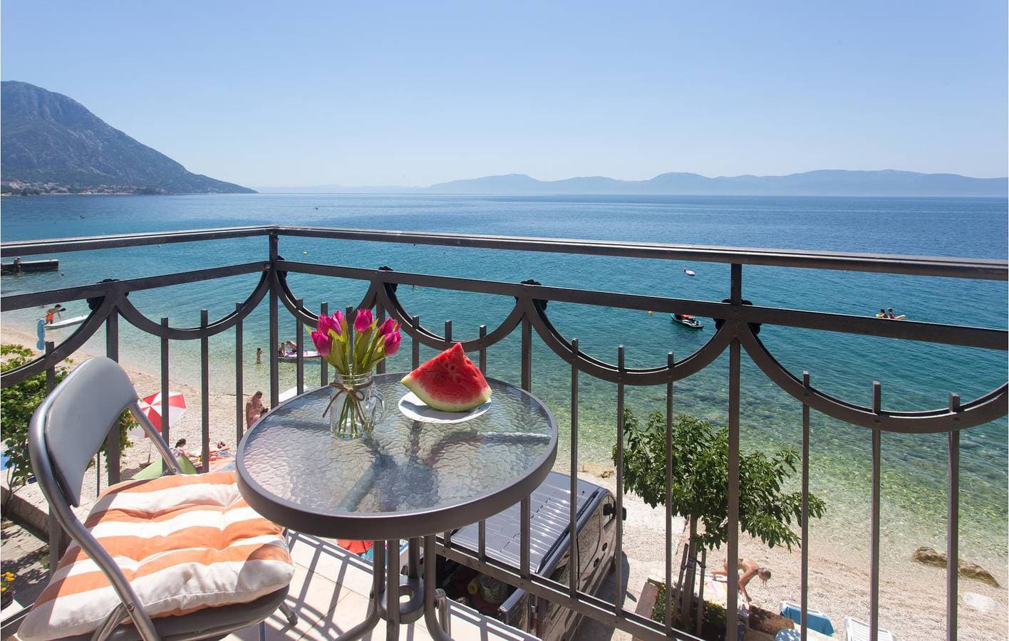 Foto 11 von 34: Gemütliche 2-Zimmer-Wohnung mit Terrasse, WLAN und 1,5 km Entfernung zum Strand
