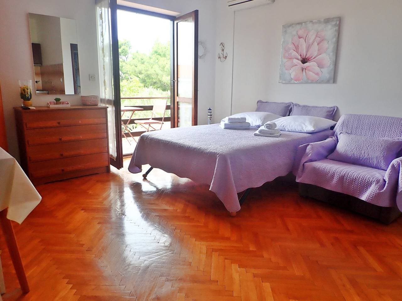 Foto 13 von 25: Studio für 3 Personen mit Balkon