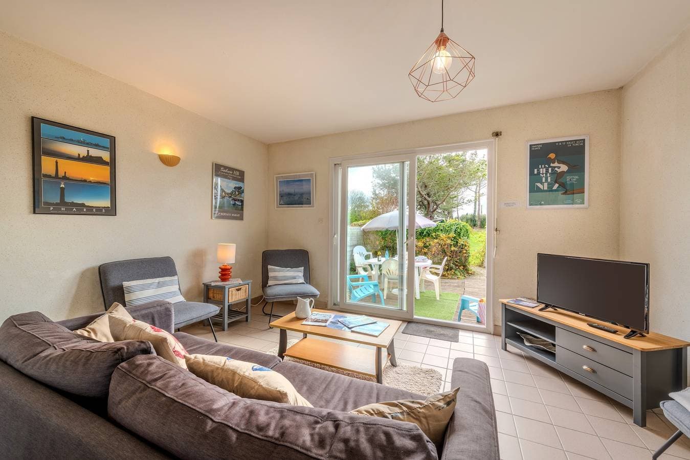 Foto 10 von 32: Ferienhaus 'Ker Marian - Les Gîtes Marins Des' mit Meerblick, Gemeinschaftsgarten und WLAN