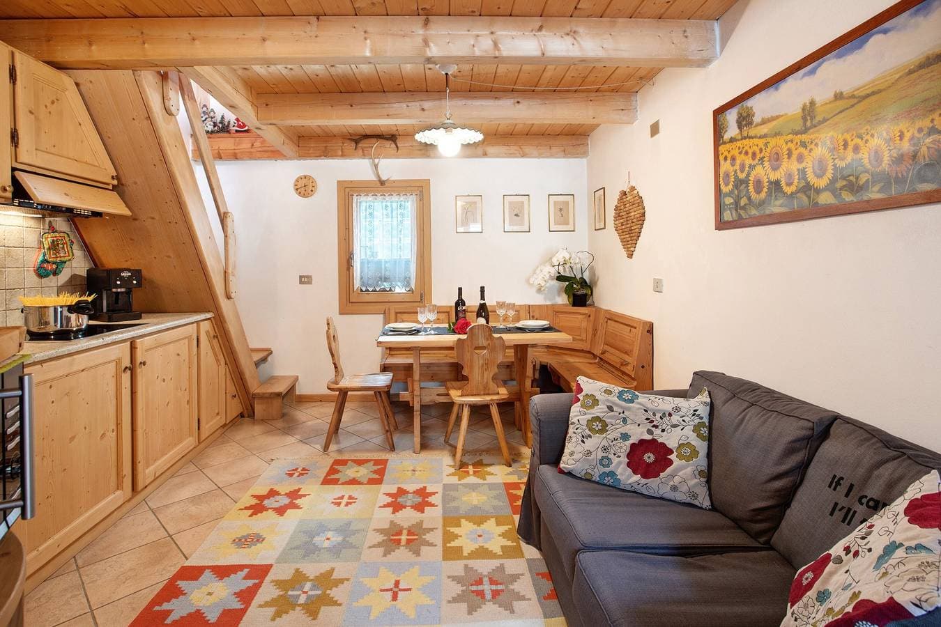 Foto 3 von 20: Ferienwohnung "Taulain Gotrosio" in der Nähe der Skipisten mit offener Terrasse und WLAN