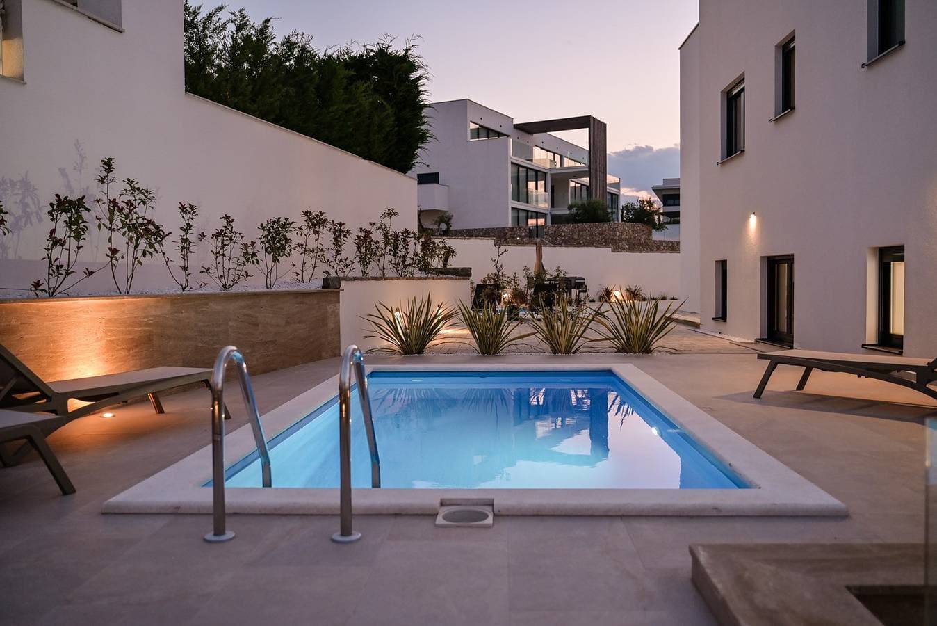 Foto 8 von 32: Luxuriöses Apartment Malinska Sky mit privatem Pool
