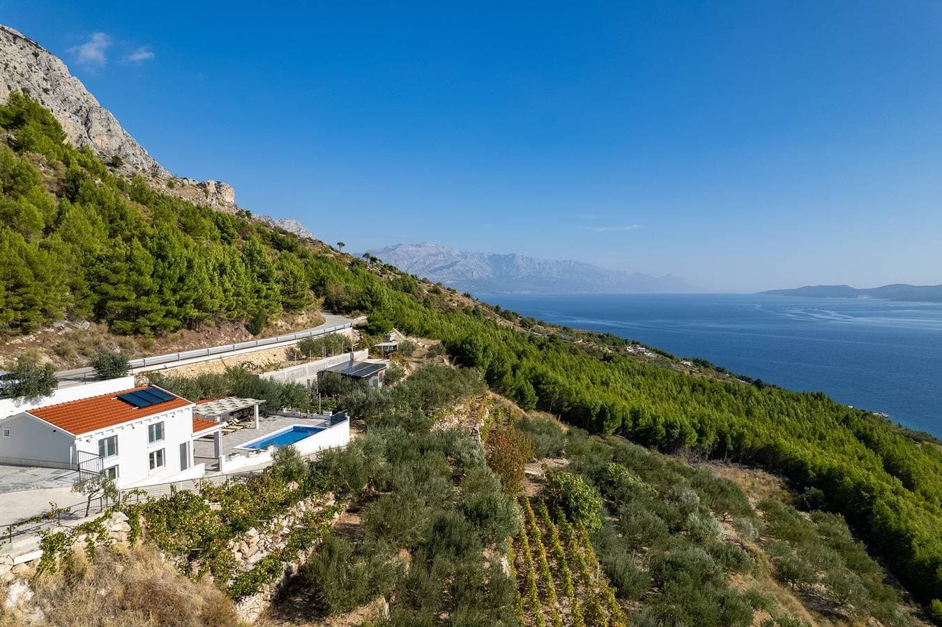 Foto 7 von 50: Villa Dream mit privatem Pool, 2 Schlafzimmer mit en-suite Badezimmern, Meerblick