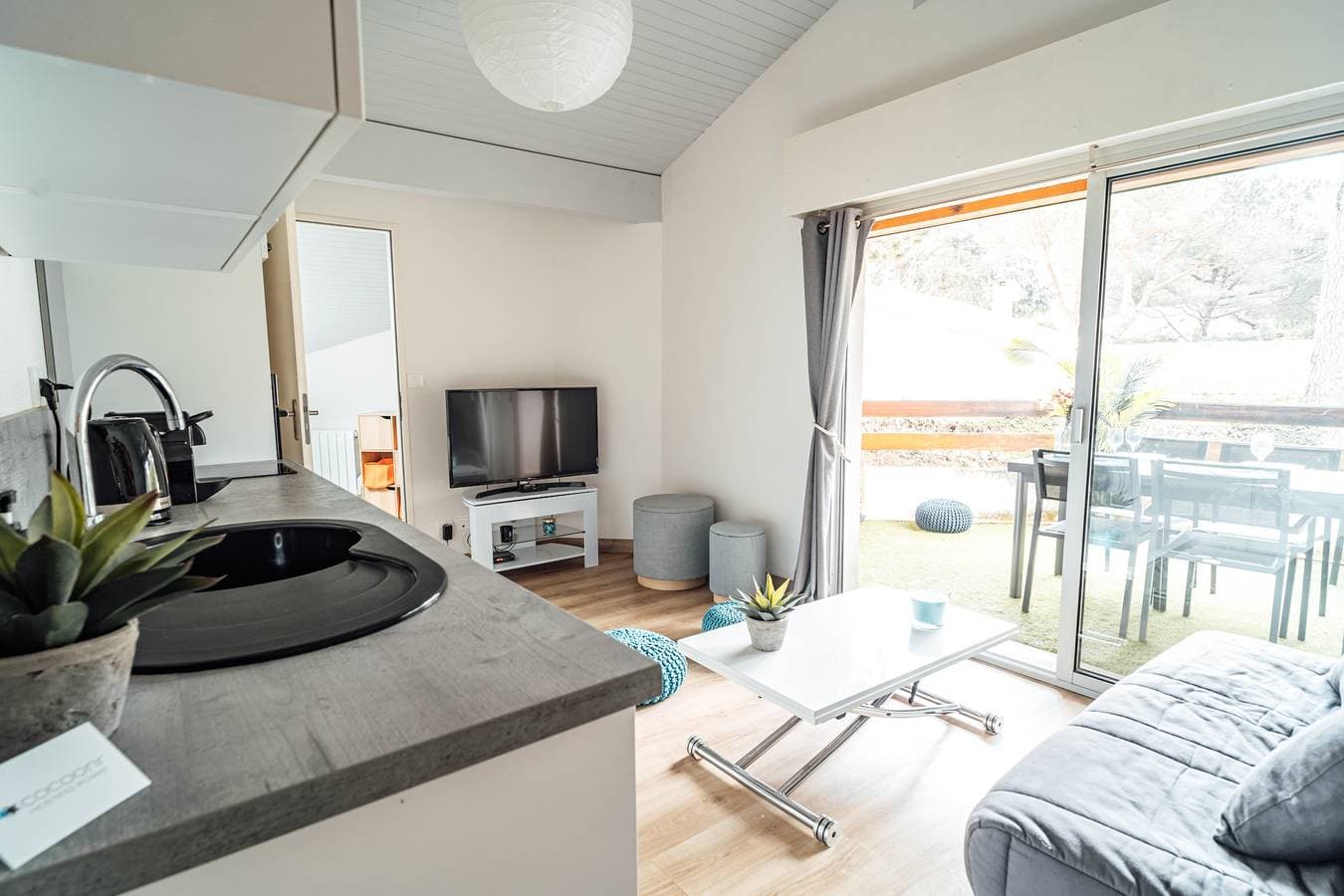 Foto 2 von 12: Ferienwohnung für 4 Personen mit Terrasse