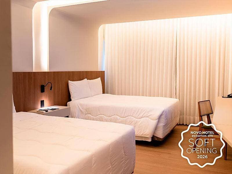 Foto 5 von 9: Deluxe Double Room with Two Double Beds