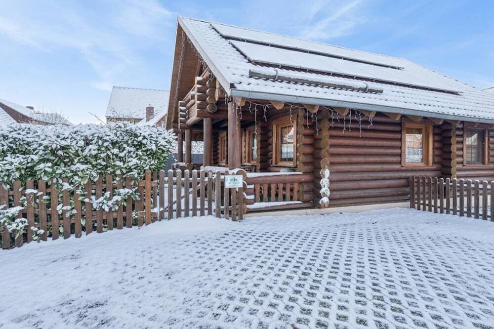 Foto 12 von 20: Gemütliches Holzstammhaus mit Garten im Harz